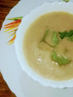 A picture of Creamy Mushroom Soup.