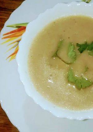 A picture of Creamy Mushroom Soup.