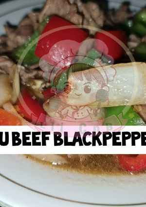 Foto resep Yakiniku beef blackpepper