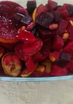 Una foto de Ensalada de nochebuena