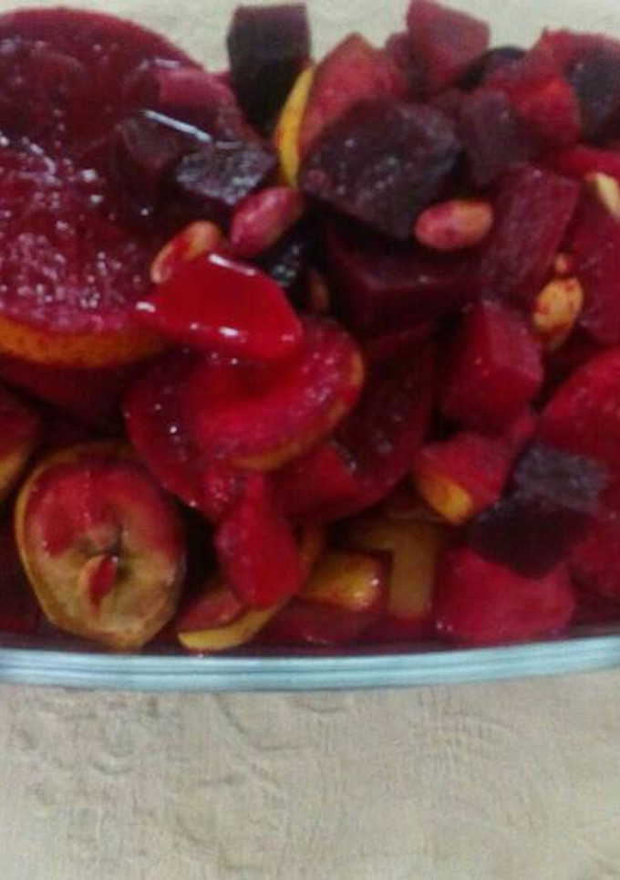 Una foto de Ensalada de nochebuena
