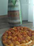 Tarta 🎂salada de queso 🧀 con tomates 🍅 confitados
