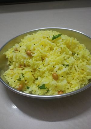 नींबू चावल रेसिपी मुख्य फोटो