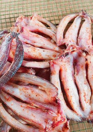 Hình của món Khô Cá Lóc Chiên Hao Cơm.