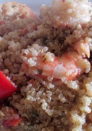 Foto principal de Quinoa con langostinos🦐