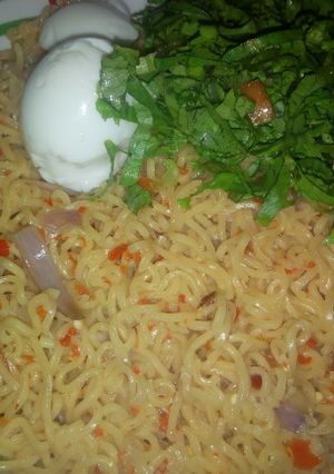 A picture of Simple indomie.