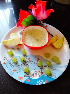 फ्रूट रायता (fruit raita recipe in Hindi) रेसिपी मुख्य फोटो