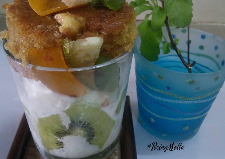 Easiest Way to Make Perfect Tricolor fusion dessert