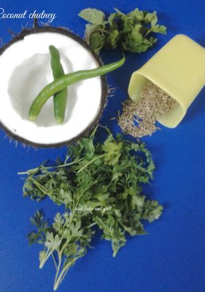 A picture of Coconut chutney.