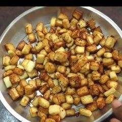 Homemade paneer A picture of Homemade paneer.