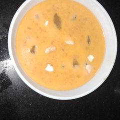 A picture of Carrot kheer.