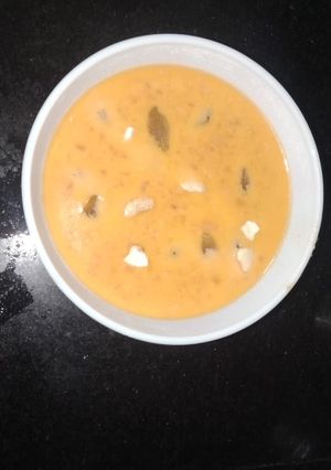 A picture of Carrot kheer.