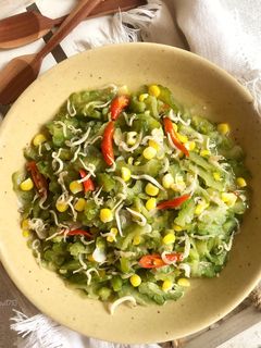 Foto resep Tumis Pare Jagung Teri