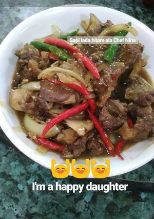 Foto resep Sapi Lada Hitam