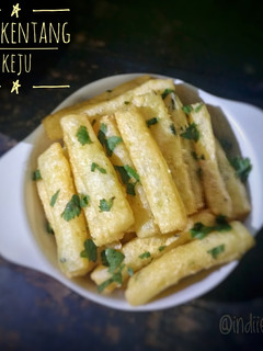 Foto resep Stik Kentang Keju (potato cheese stick)