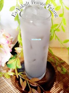 Foto resep Es Yakult Bunga Telang