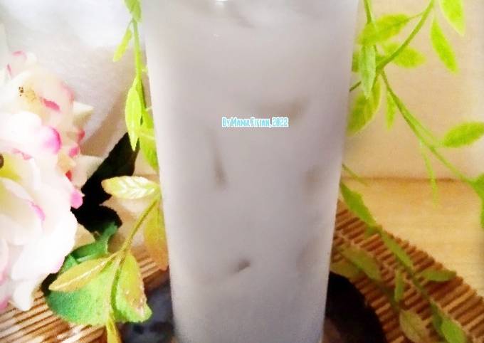 Cara membuat Es Yakult Bunga Telang Cara membuat Es Yakult Bunga Telang