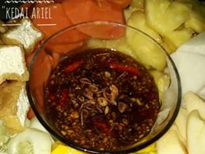 Cara Gampang Membikin Resep Kajur sinam (rujak manis) yang Lezat Anti Ribet, Mantap Sekali