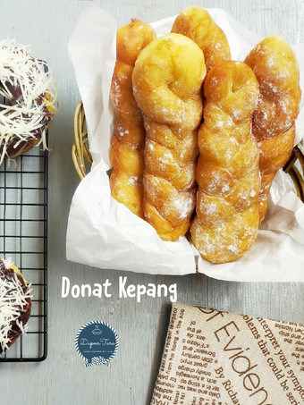 Resep Donat kepang yang Enak Banget