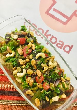 Una foto de 🥙🥗ENSALADA🥗BELEN 🥗🥙 (DE BERENJENA 🍆)