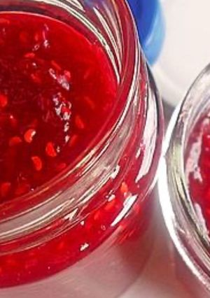 Málna dzsem (cukormentes) recept fotója