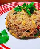泰式羅勒炒豬肉碎炒飯 THAI BASIL MINCED PORK FRIED RICE