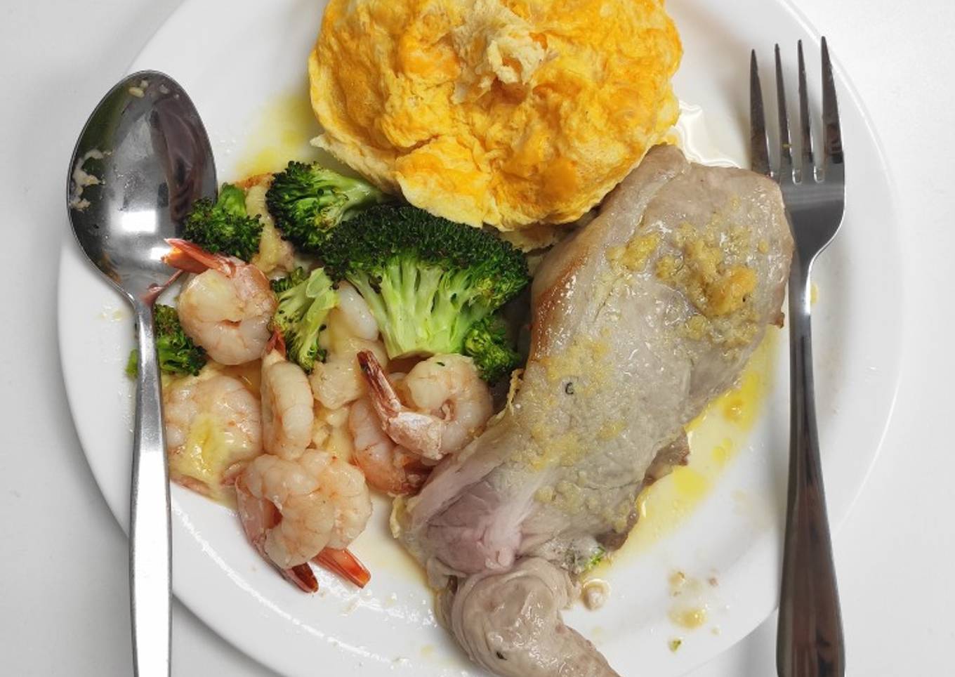 Simple Microwaved Scrambled Eggs