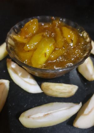 आम का व्रत वाला मीठा अचार(aam ka vrat wala meetha achar recipe in hindi) रेसिपी मुख्य फोटो