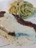 Filete de picanha con salsa Roquefort