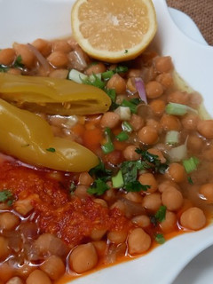 صورة لوصفة حمص دوبل زيت
