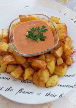 Φωτογραφία της συνταγής Patatas bravas 🇪🇸🥔🍅