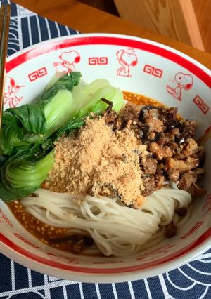 川味擔擔麵 的食譜成品照片