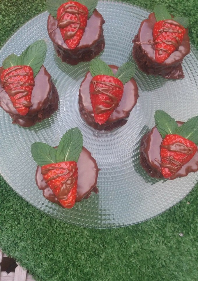 Una foto de Mini tartitas de chocolate