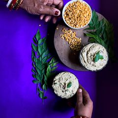 A picture of Split pea (Dal) chutney.