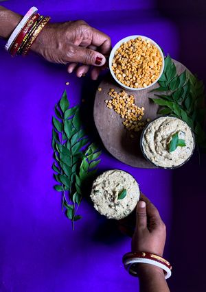 A picture of Split pea (Dal) chutney.