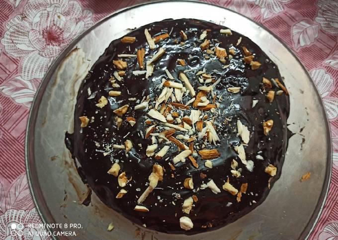 Recipe of Ultimate Chocolate almond cake