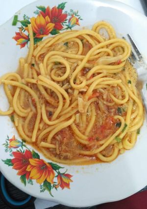 Foto resep 10. Mie gomak khas medan pedas (no santan) by Dapur bu Dinda