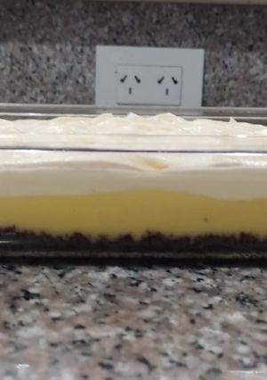 Una foto de Postre de Maracuyá
