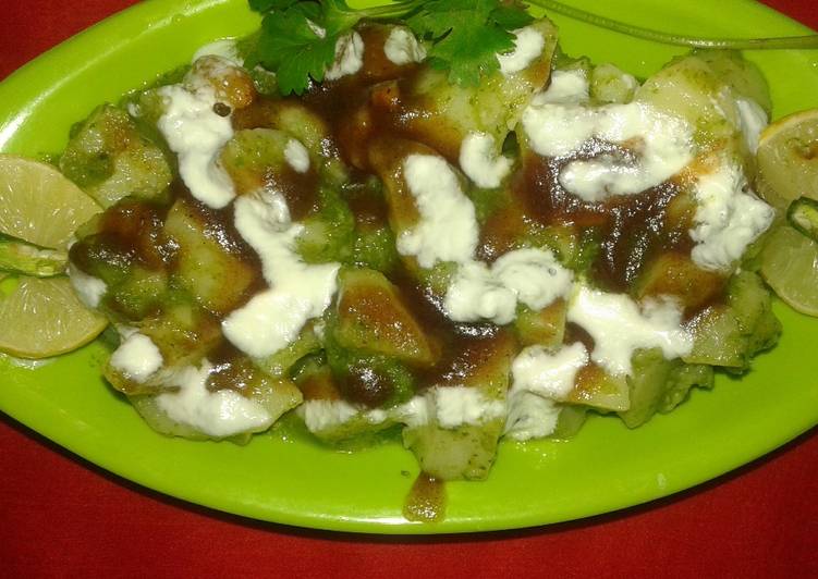 Step-by-Step Guide to Prepare Perfect Hari dhaniya aloo chaat