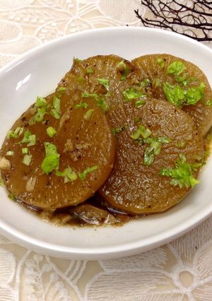 海苔醬佃煮蘿蔔 的食譜成品照片