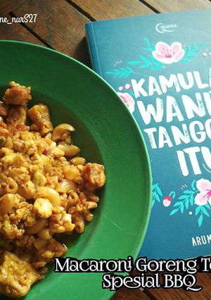 Foto resep Macaroni Goreng Telur Spesial BBQ