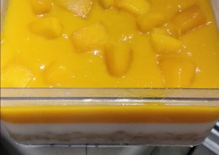 Cara Membuat Mango dessert box yang Bisa Manjain Lidah!