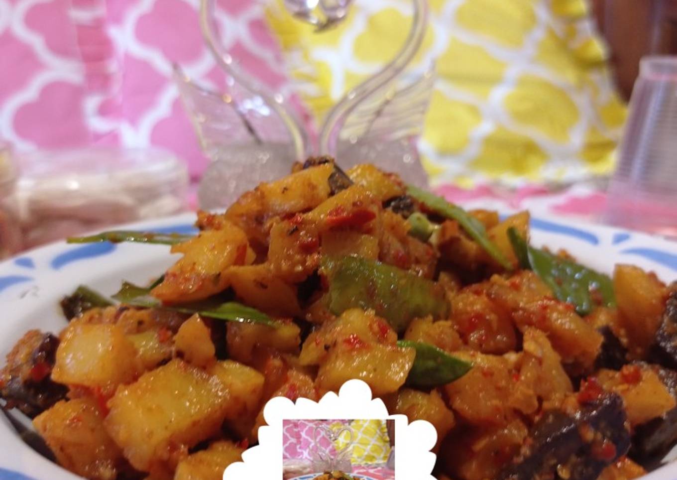 Sambal goreng kentang ati kapri