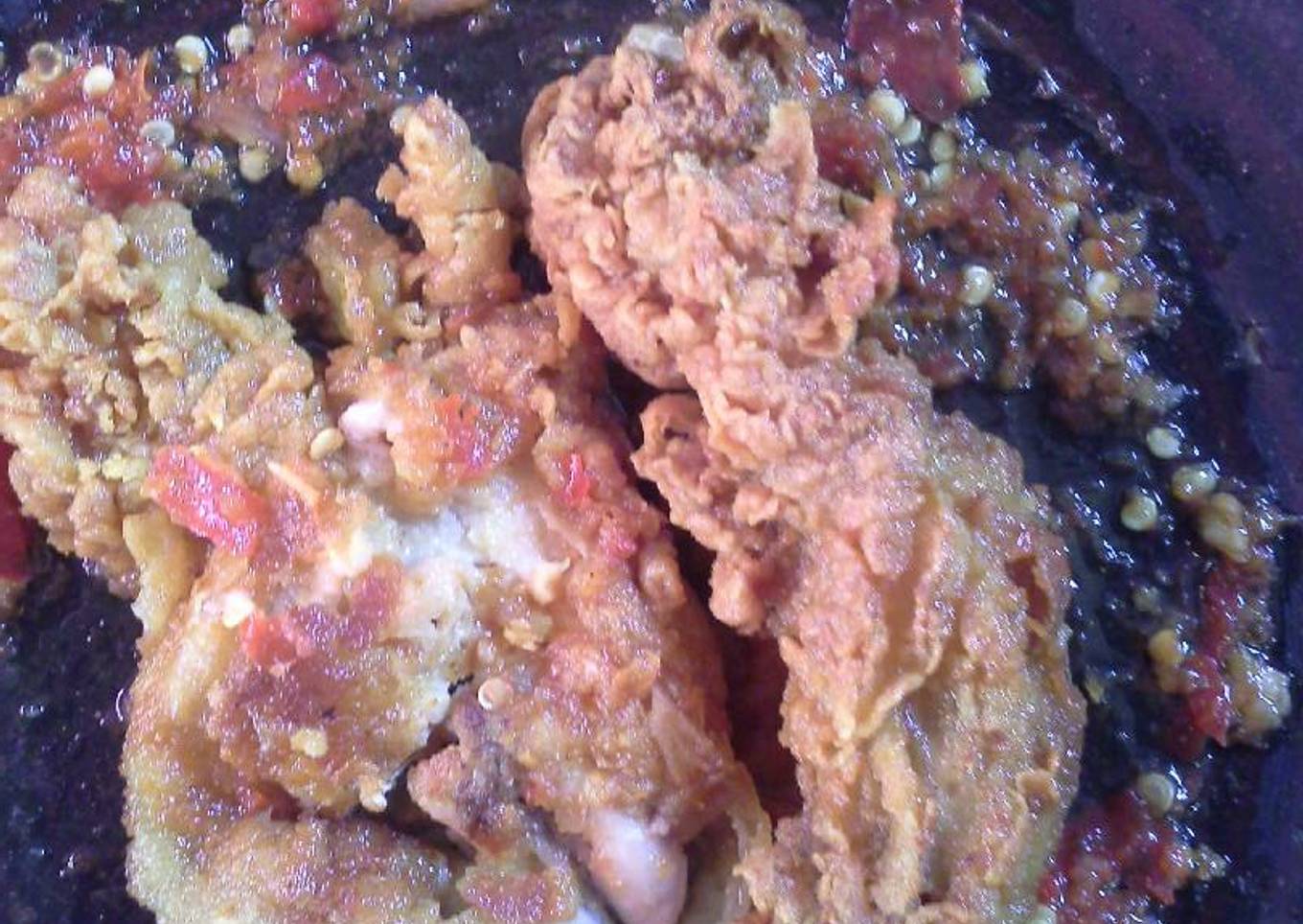 Ayam Geprek Sambal Bawang