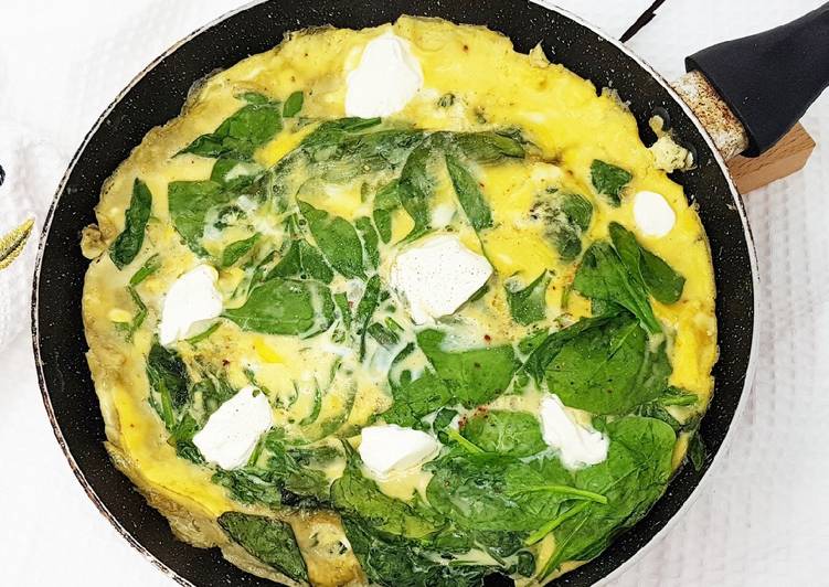 Nos 10 Meilleures Recettes de Omelette aux épinards