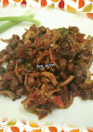 Foto resep Teri Kacang Balado
