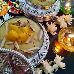A picture of Mango kheer.