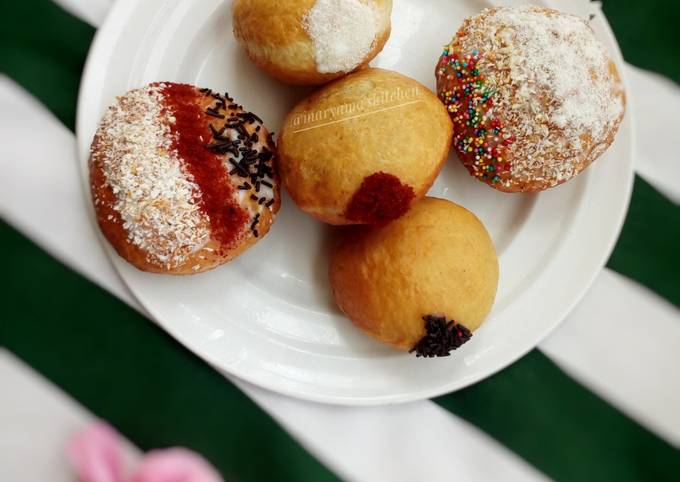 Easiest Way to Prepare Homemade Cinnamon flavoured filled doughnut