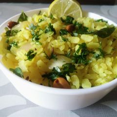 A picture of Kanda Poha.