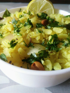 A picture of Kanda Poha.